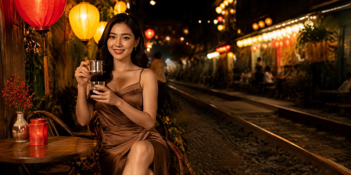 Người dùng Hà Nội nhâm nhi cà phê và kiểm tra tài khoản VIP cùng phần thưởng trên ứng dụng au2
